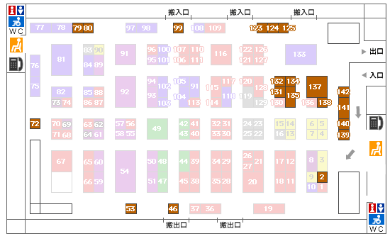会場内地図
