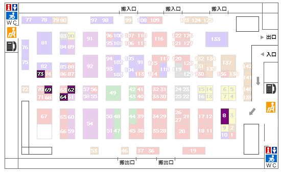 会場内地図